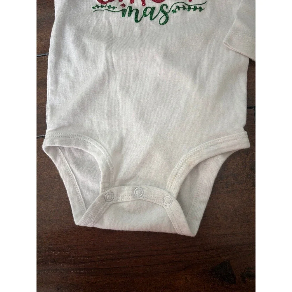 3pcs Newborn Baby Infant Girls 1st Christmas Leggings Tutu Dress Costume Outfits